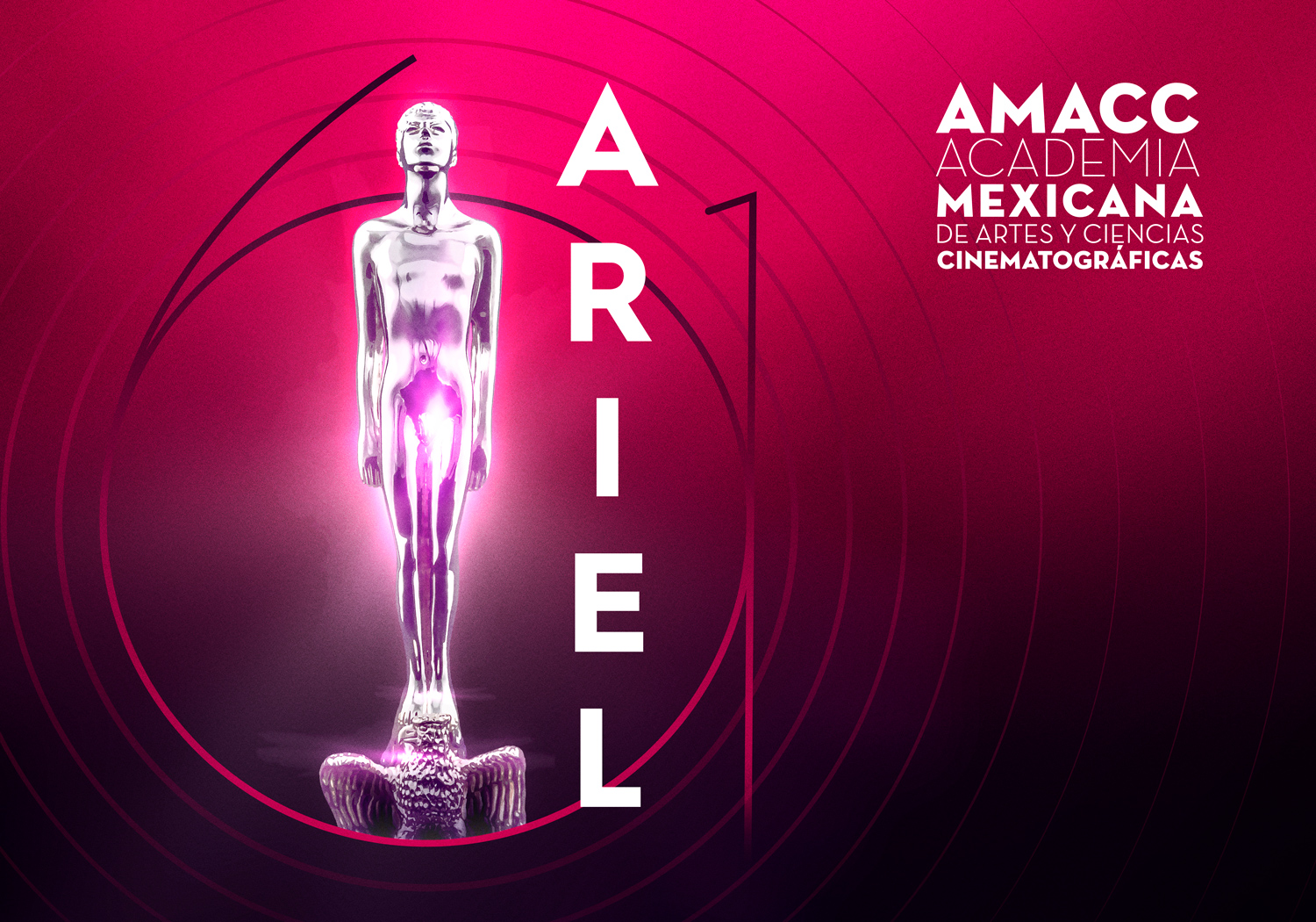 Ceremonia de premiación de los Arieles.