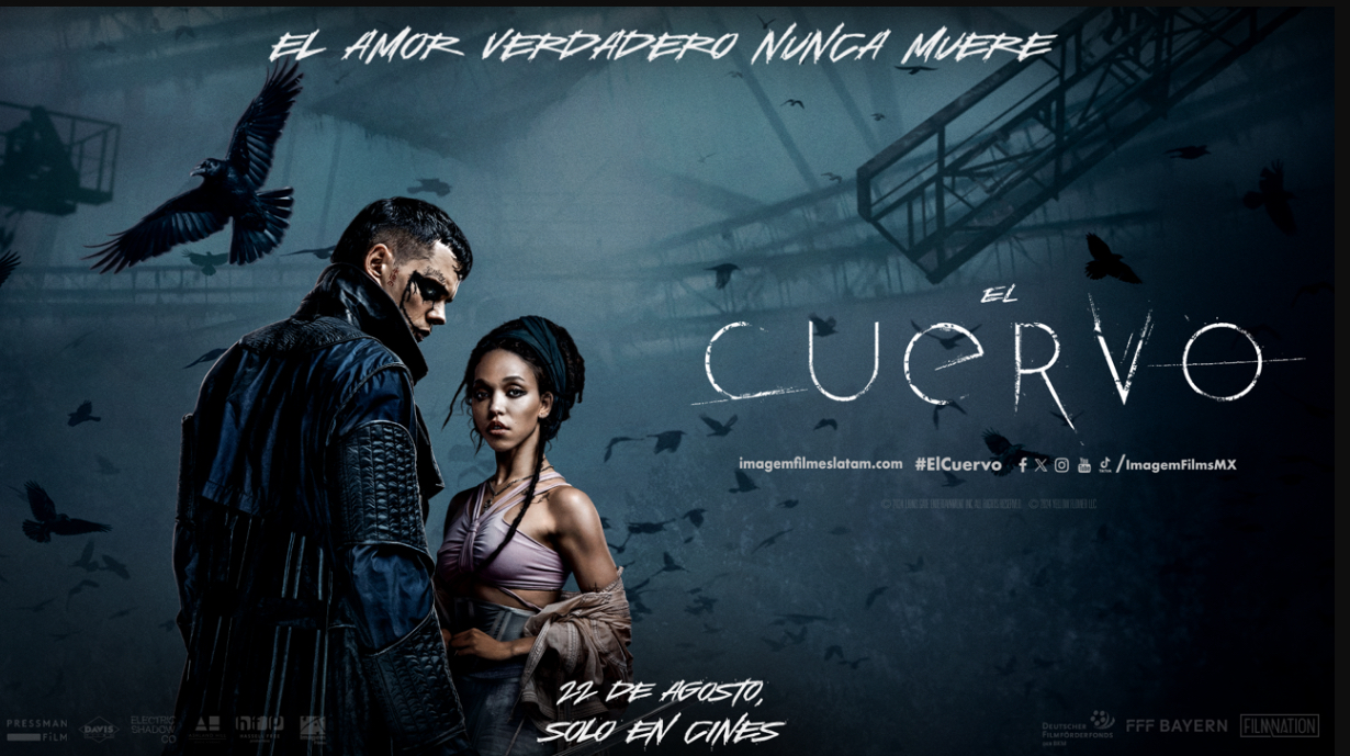 “El cuervo” de 2024 reinterpreta la historia del antihéroe del cómic con más bondad y veracidad para las nueva generaciones sin dejar de ser la oscura, llena de ira y violencia que recordamos.