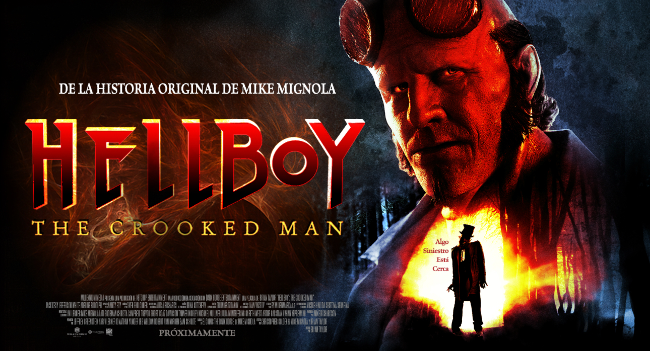 Hellboy está de regreso con un fabuloso estilo cinematográfico. “Hellboy: The Croocked Man” esta más apegada al cómic, y con una cautivante, oscura, divertida, y a la vez, terrorífica trama.