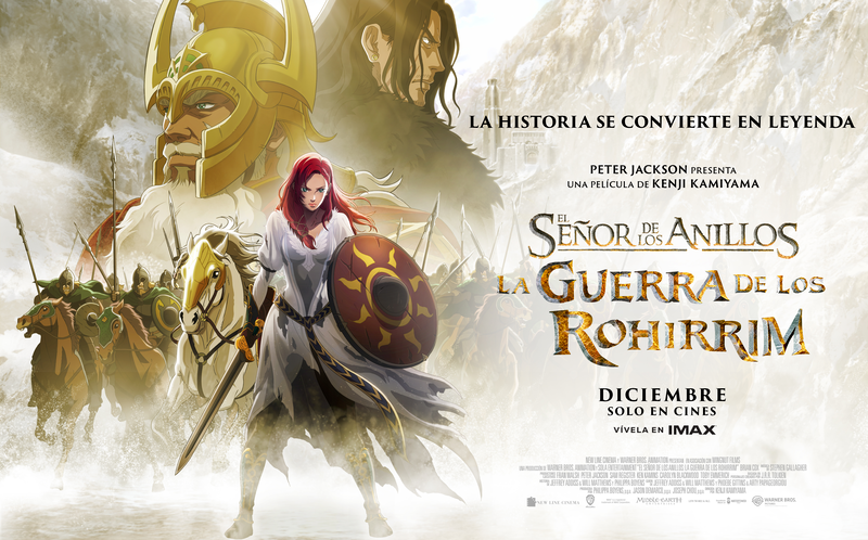 Peter Jackson presenta con “El Señor de los Anillos: la Guerra de los Rohirrim” un viaje innovador de regreso a la Tierra Media a través de los ojos del legendario director de animación Kenji Kamiyama.