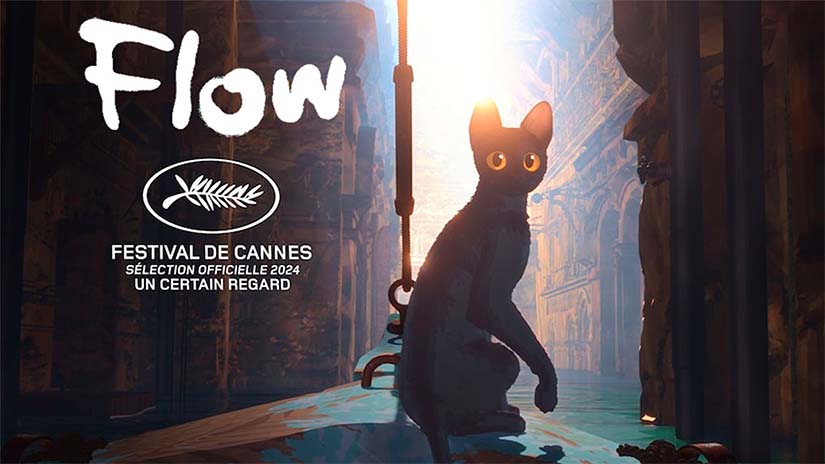 “Flow” es hipnóticamente bella. Una cinta única visualmente, original y conmovedora que está destinada a convertirse en un referente de la animación moderna.