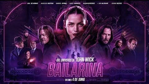 Llena de acción y una estética espectacular, “Bailarina”, entra por la puerta grande al universo y de John Wick. Ana de Armas es simplemente perfecta como el personaje protagónico.