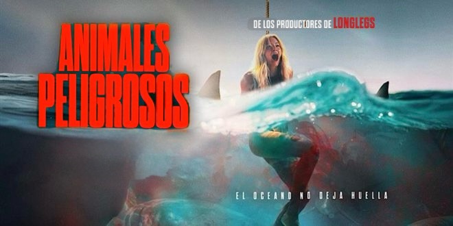 “Animales peligrosos” te lleva a reflexionar sobre dónde te sientes más seguro: nadando con tiburones hambrientos en el mar o en las manos de un sociópata asesino en serie.