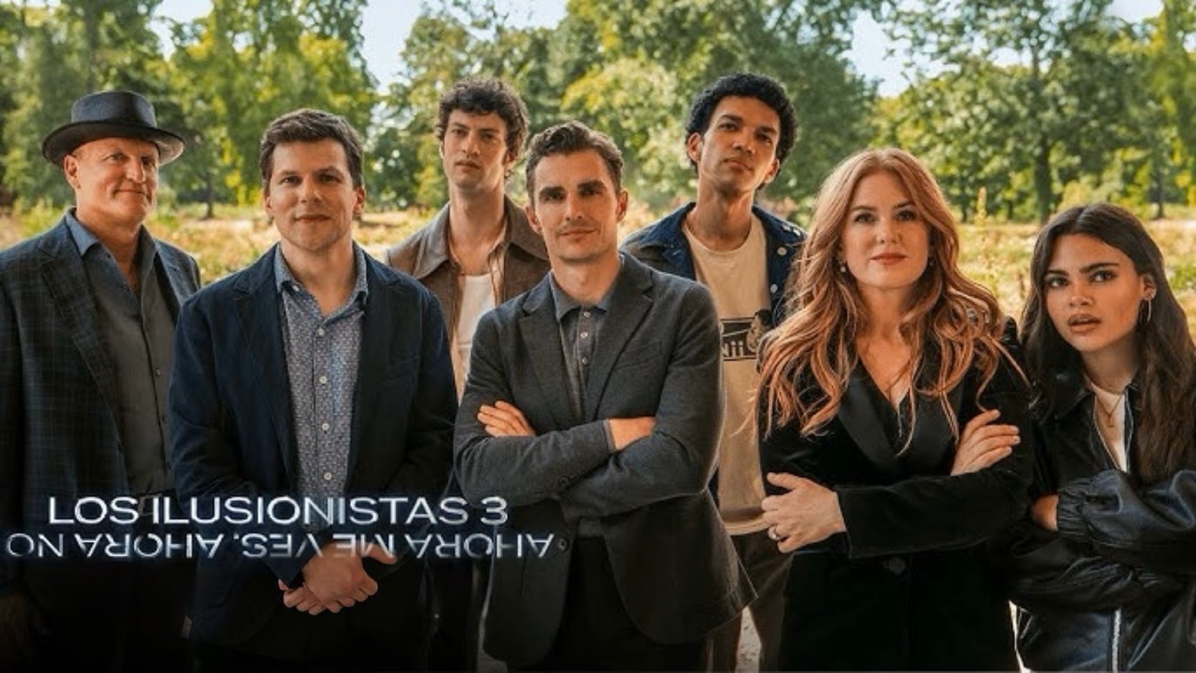 Tras una década, “Los ilusionistas 3” regresa con trucos deslumbrantes e ingeniosos, nuevas aventuras y villanos maquiavélicos. Con nuevos Jinetes uniéndose al equipo, la saga sigue guardando muchos ases mágicos bajo la manga para deleitar a sus fans.