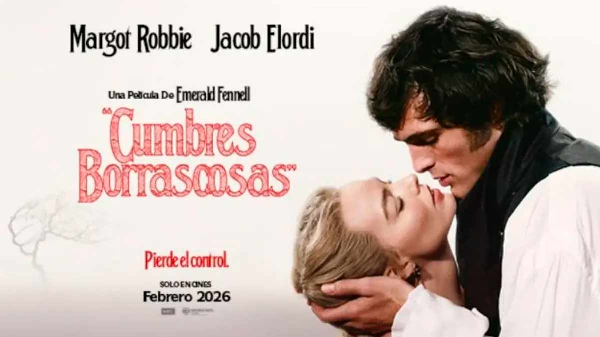 “Cumbres Borrascosas” convierte la historia clásica en un torbellino visual para los sentidos donde la pasión arde con sensualidad desbordada por parte de sus protagonistas con la música de Charli XCX de fondo.