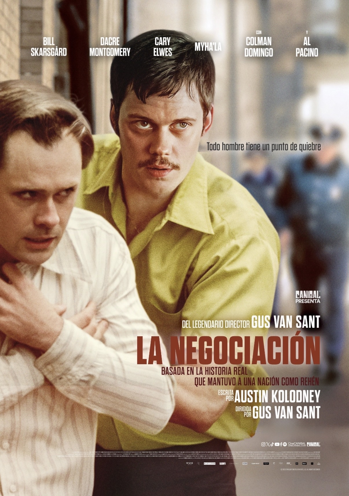 “La negociación” es un thriller de suspenso absorbente, inteligente y profundamente humano. Bill Skarsgård en su actuación más intensa, compleja y fascinante de toda su carrera.